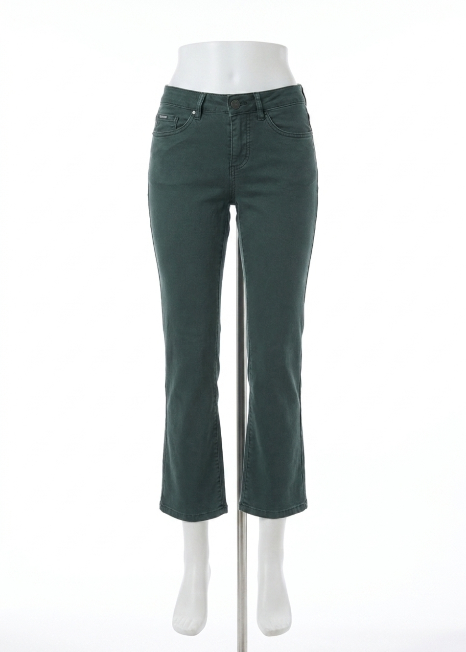 NEW FDJ olivia bootcut ankle pants in spruce
